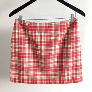 GAP Plaid Skirt